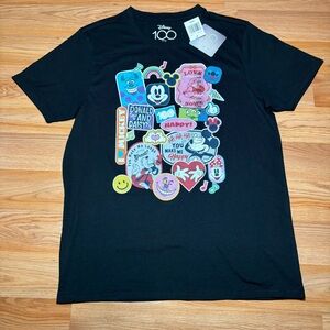 Disney 100th Year Anniversary Shirt Love Language Size Large Black